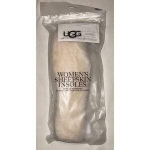 UGG Sheepskin Insoles Womens Size 10 Moisture Wicking EVA Wedge NEW